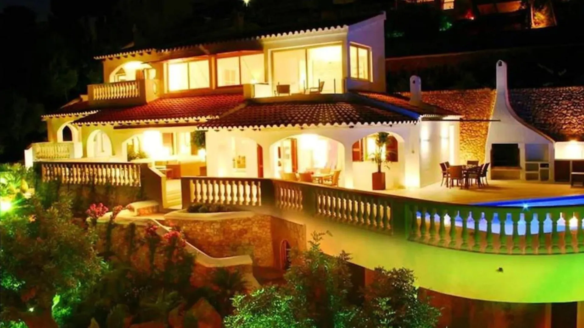 Wonderful Menorca Villa 6 Bedrooms Villa Increible Great Pool And Terrace Area With Stunning Sea Views 苏昂博 西班牙