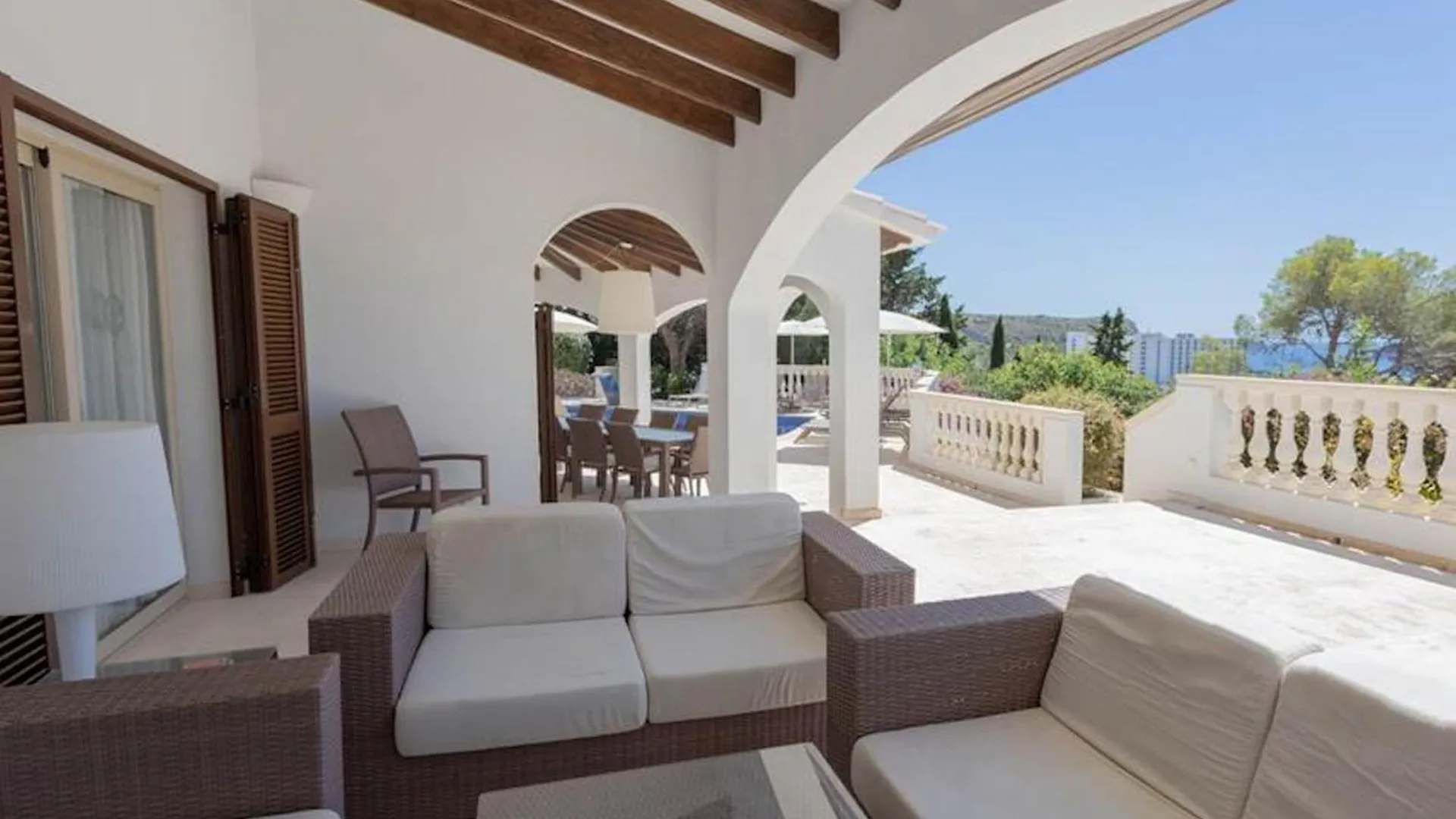 Wonderful Menorca Villa 6 Bedrooms Villa Increible Great Pool And Terrace Area With Stunning Sea Views 苏昂博